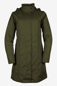 Eddie Bauer Girl On The Go Trench Insulated Dk Loden Jacket (K75840) | ‏805 ‏₪