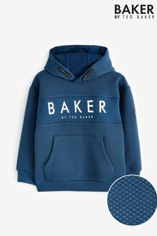 藍色 - Baker By Ted Baker織紋連帽衫 (K75844) | HK$288 - HK$339