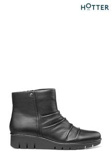 Hotter Black Noelle Zip Fastening Regular Fit Boots (K75904) | 152 €