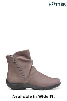 Natural - Hotter Whisper Zip Fasting Boots (K75930) | 591 LEI