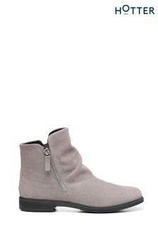 Fioletowo-różowe - Hotter Chester Ii Zip Fastening Regular Fit Boots (K75937) | 625 zł