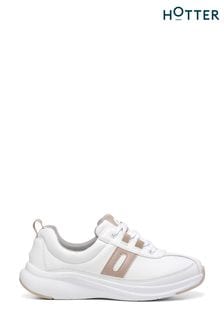 Hotter White Regular Fit Pace Lace-Up Shoes (K75963) | €113