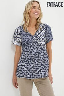 FatFace Frankie Patchwork Geo Blouses