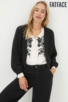 FatFace Anna Black Cardigan (K76057) | $74