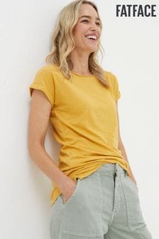 FatFace Yellow Ivy T-Shirt (K76067) | kr325