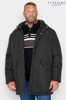 BadRhino Big & Tall Black Long Parka Jacket (K76110) | €118