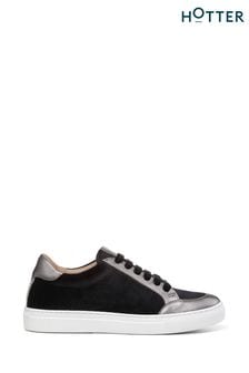 Gri - Hotter Sylvie Lace-up Regular Fit Shoes (K76174) | 591 LEI