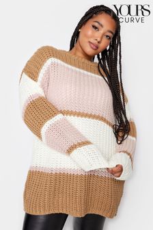 Pull à rayures color block Yours Curve (K76314) | €20