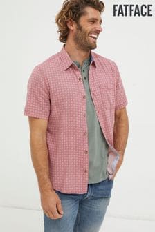 FatFace Pink Linear Print Shirt (K76366) | 218 QAR