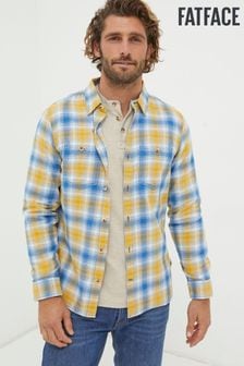 FatFace Yellow Walby Check Shirt (K76371) | AED275
