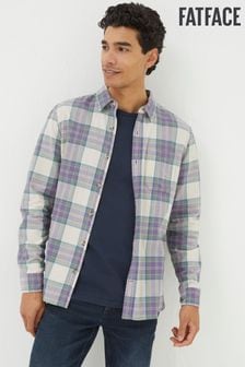 FatFace Purple Frensham Check Shirt (K76398) | $109