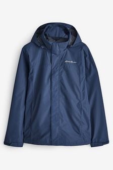Eddie Bauer Blue Packable Rainfoil Jacket (K76455) | $171