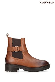 Carvela Comfort Natural Margot Ankle Boots (K76473) | ‏900 ‏₪