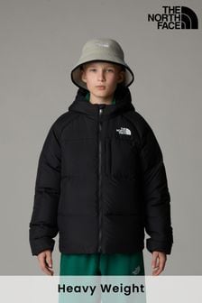 The North Face Black Boys North Down Hooded Jacket (K76613) | $231