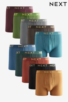 Dark Rich Colour 10 pack A-Front Boxers (K76728) | €64