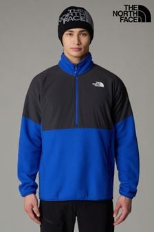 The North Face Blue Mens Glacier Half Zip Fleece (K76835) | €114