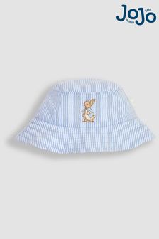 JoJo Maman Bébé Blue Peter Rabbit Embroidered Sun Hat (K76933) | €25