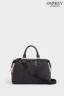 OSPREY LONDON The Adaline Leather Weekender Bag (K77063) | SGD 482