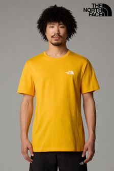 Yellow north face top 2025