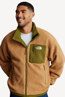 Men s The North Face Green Zip Through Plain Coatsandjackets Next Estonia