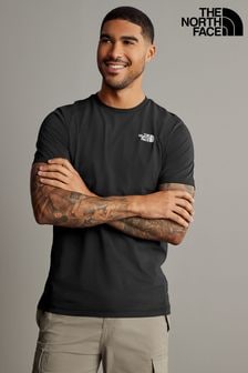 The North Face Black Mens Vertical Short Sleeve T-Shirt (K77472) | $51