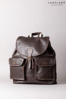 Lakeland Leather Kelsick Leather Brown Backpack (K77804) | AED882