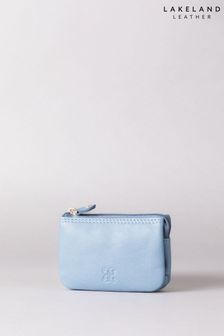 أزرق سماوي - محفظة عملات معدنية جلد محمية من Lakeland Leather (K77811) | 111 د.إ