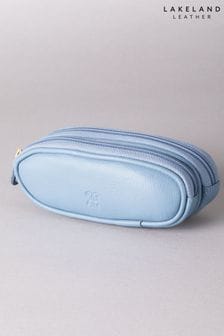 Niebieska - Podwójne skórzane etui na okulary Lakeland Leather (K78130) | 160 zł