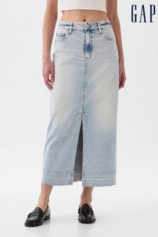 Gap Blue Denim Maxi Skirt (K78139) | €62