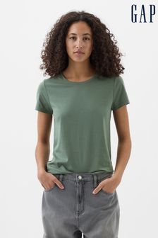 Zelena - Gap majica s kratkimi rokavi in okroglim ovratnikom  Favourite (K78169) | €11