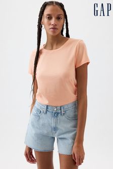 Orange - T-shirt Gap Favorite à manches courtes à col ras du cou (K78179) | €12