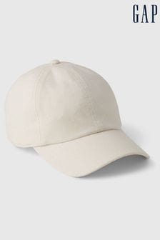 Нейтральный - Gap Adults Linen Cotton Blend Baseball Hat (K78222) | €26