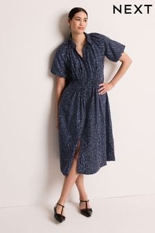 Next ladies navy dresses hot sale