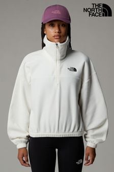 The North Face White Womens Glacier Half Zip Fleece (K78884) | ₪ 352