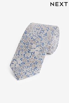Neutral/Braun, geblümt - Regulär - Gemusterte Krawatte (K79658) | 18 €