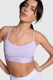 Victoria's Secret PINK Pastel Lilac Purple Non Wired Lightly Lined Sports Bra (K79718) | €38