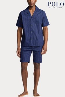 Polo Ralph Lauren Pyjama mit Shorts und Polospieler-Muster (K79816) | 179 €