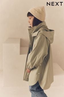 Boys rubber raincoat top