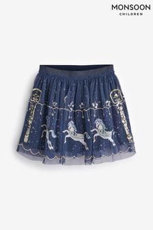 Monsoon Blue Disco Horse Skirt (K80040) | ₪ 141 - ₪ 161