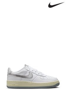 Nike White Air Force 1 LV8 3 Youth Trainers (K80290) | kr1 280