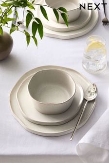 12 Piece Mist White Lana Dinner Set (K80433) | $104