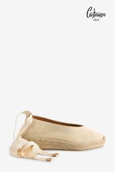 Castaner Cream Gea Ballet Shoes (K80961) | €141
