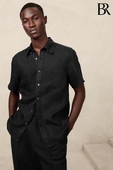Negro - Camisa de lino Castelletto de Banana Republic (K81039) | 92 €