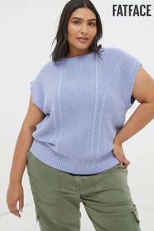 FatFace Blue Iris Knitted Tank (K81209) | AED275