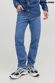 Синий - зауженные джинсы классического кроя Jack & Jones Mike (K81240) | €46