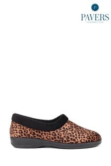Pavers Animal Leopard Print Casual Slippers (K81299) | ￥4,400