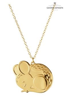 Georg Jensen Gold Christmas Collectibles 2023 Mouse Ornament 18KT Gold Plated (K81782) | MYR 108