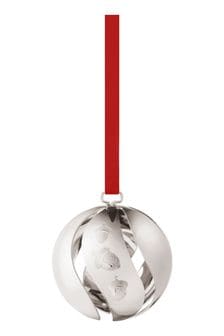 Georg Jensen クリスマス パラジウムメッキ ボール オーナメント (K81803) | ￥5,110