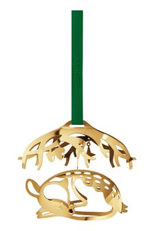 Georg Jensen Christmas Mobile Deer 18kt Gold Plated (K81875) | €67