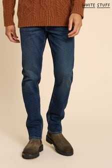 White Stuff Blue Eastwood Straight Jeans (K81880) | $94